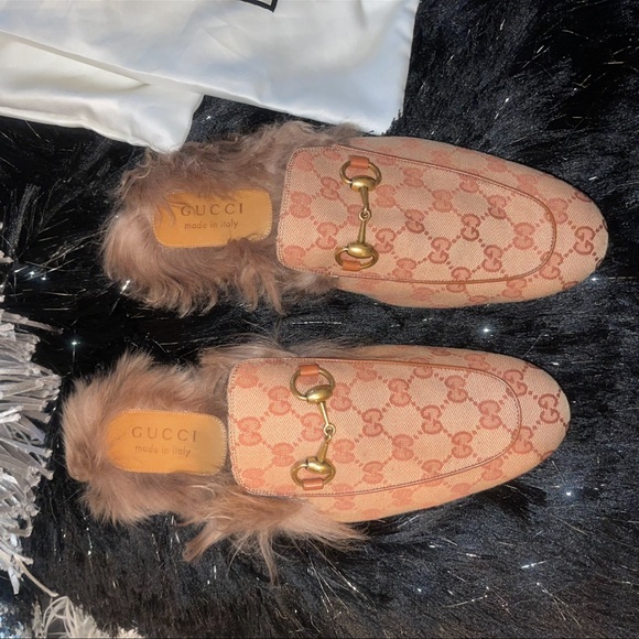 Gucci Princetown w fur MENS  8 Can fit woman’s 11 main image 5